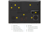 SANTIA Clevo P157SM Ordinateur portable Clevo P157SM sans OS