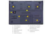 SANTIA Clevo P370SMA Ordinateur portable Clevo P370SMA sans OS