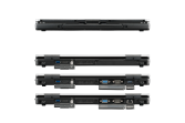 SANTIA Toughbook FZ55-MK3 HD Toughbook FZ55 Full-HD - FZ55 HD assemblé sur mesure - Face avant et face arrière (baie modulaire arrière)