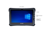 SANTIA Tablette Durabook U11I AV Tablette tactile étanche eau et poussière IP66 - Incassable - MIL-STD 810H - Durabook U11I