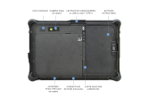 SANTIA Tablette Durabook R8 AV8 Tablette tactile étanche eau et poussière IP66 - Incassable - MIL-STD 810H - MIL-STD-461G - Durabook R8