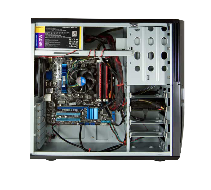 Sonata 270 - Ordinateur PC très silencieux avec Linux - Système de refroidissement - SANTIA