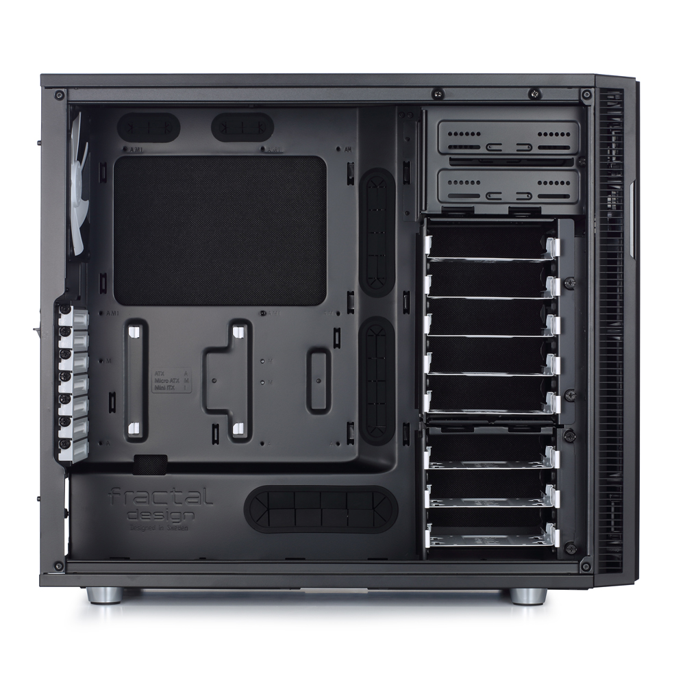 SANTIA Enterprise 790-D4 Assembleur ordinateurs compatible Linux - Boîtier Fractal Define R5 Black