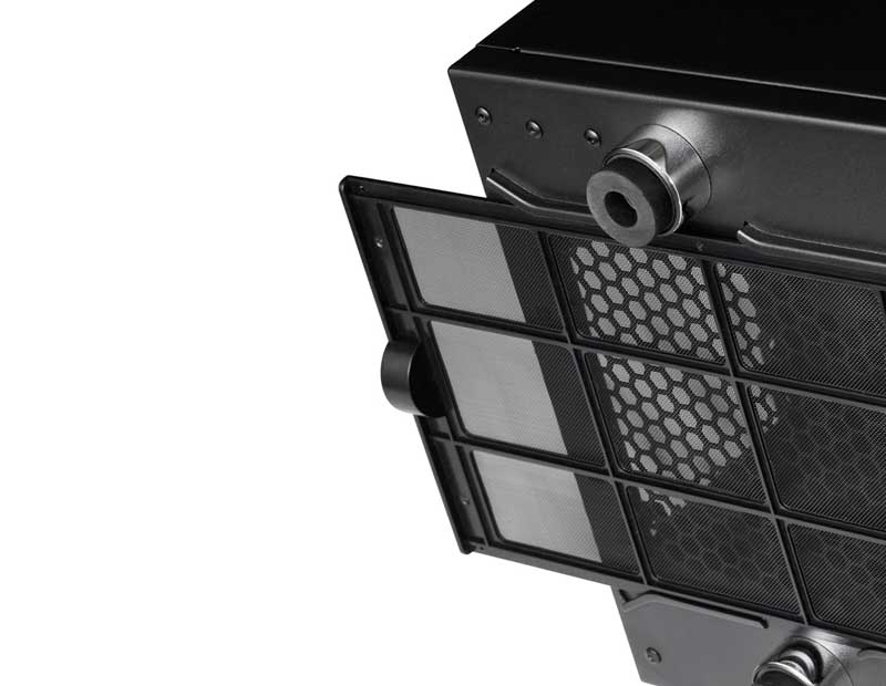 SANTIA Jumbo 590 Station fixe sans OS certifiée compatible Ubuntu - Boîtier Fractal Define XL R2 Black Pearl