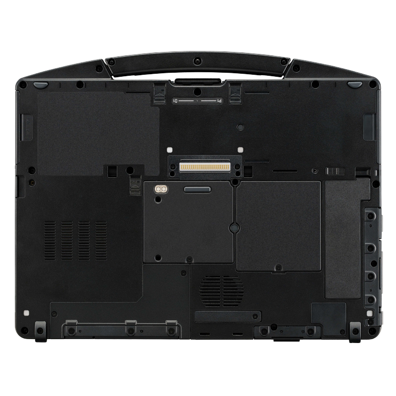 SANTIA Toughbook FZ55-MK1 HD Toughbook FZ55 Full-HD - FZ55 HD assemblé sur mesure - Vues de dessous