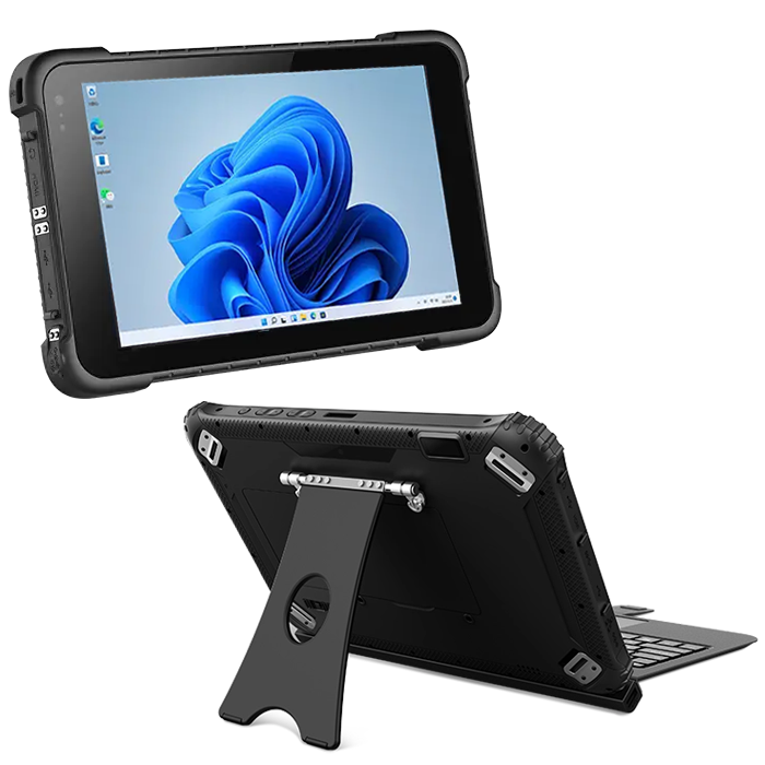 Tablette KX-12D - Tablette tactile durcie militarisée IP65 incassable, étanche, très grande autonomie - KX-12D - SANTIA