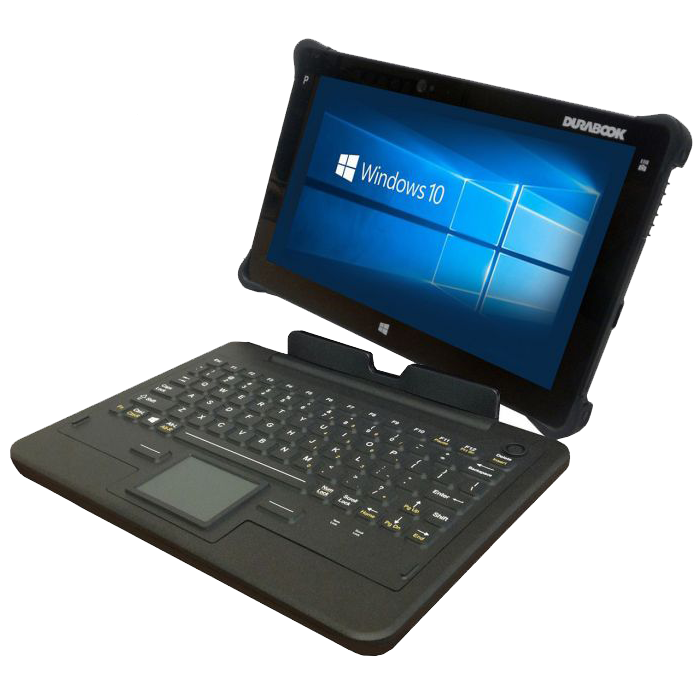 SANTIA - Tablette Durabook R11 AV - tablette tactile durcie Full HD IP66 avec clavier amovible