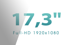 SANTIA - CLEVO P771ZM - Ecran de très haute qualité zéro pixel défectueux