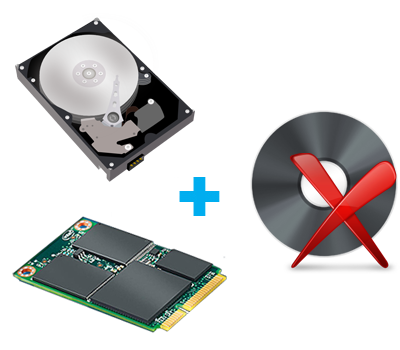 CLEVO N856HP6 - 1 ou 2 disques durs internes - SANTIA