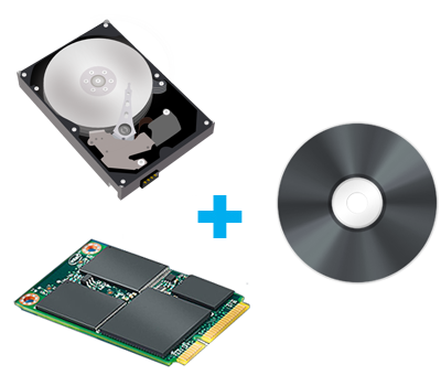 CLEVO N751WU - 1 ou 2 disques durs internes - SANTIA