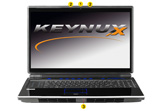 Clevo M980NU - Keynux Visio S6 Intel Core i7, 3 disques RAID, 2 GPU en SLI