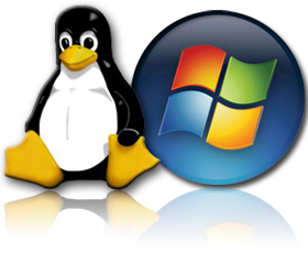 SANTIA - Clevo PC50DR avec linux et windows installés en double boot