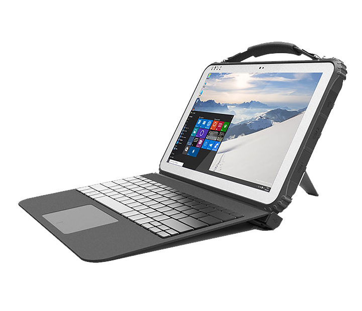 SANTIA - Tablette KX-12K - tablette tactile durcie Full HD IP65 avec clavier amovible